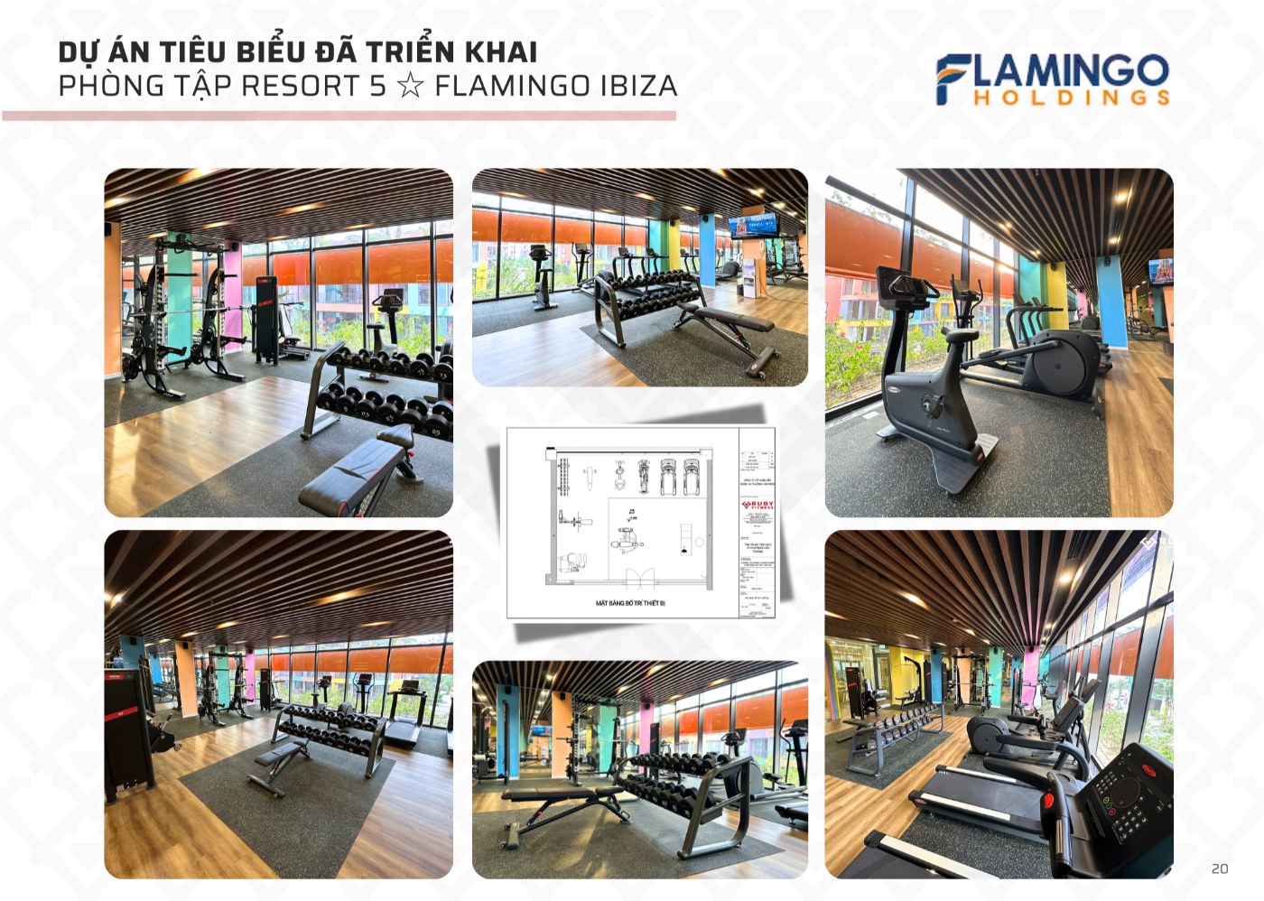 Dự án phòng gym khách sạn Flamingo Hải Tiến Thanh Hóa