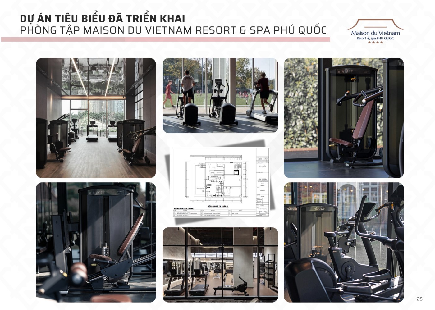 Phòng Gym tại MaiSon Du Resort & Spa Phú Quốc