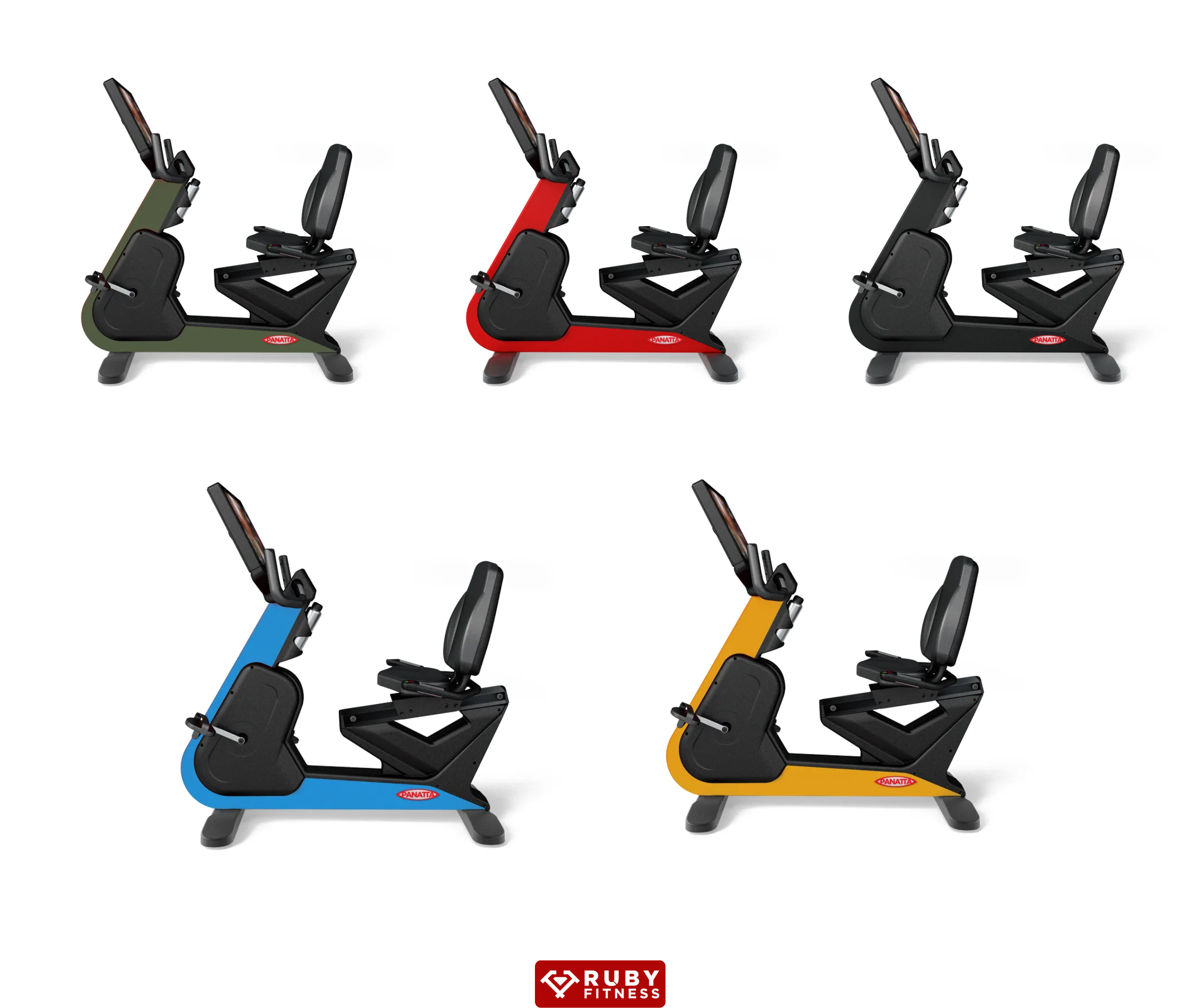 Hình ảnh về Xe đạp tựa lưng Rossopuro Horizontal Bike Touch