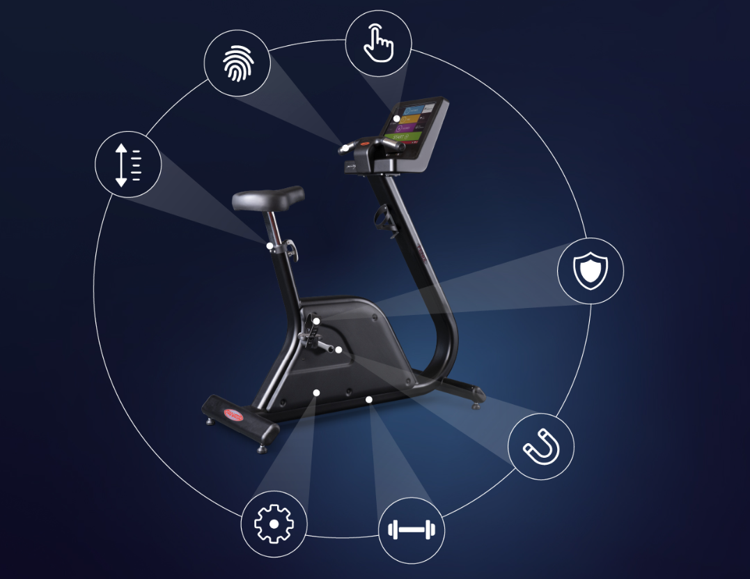 Đặc điểm giao diện Xe đạp ngồi Bike Fenix Touch