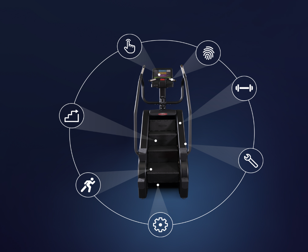 Đặc điểm giao diện Máy leo cầu thang Climber Fenix Touch